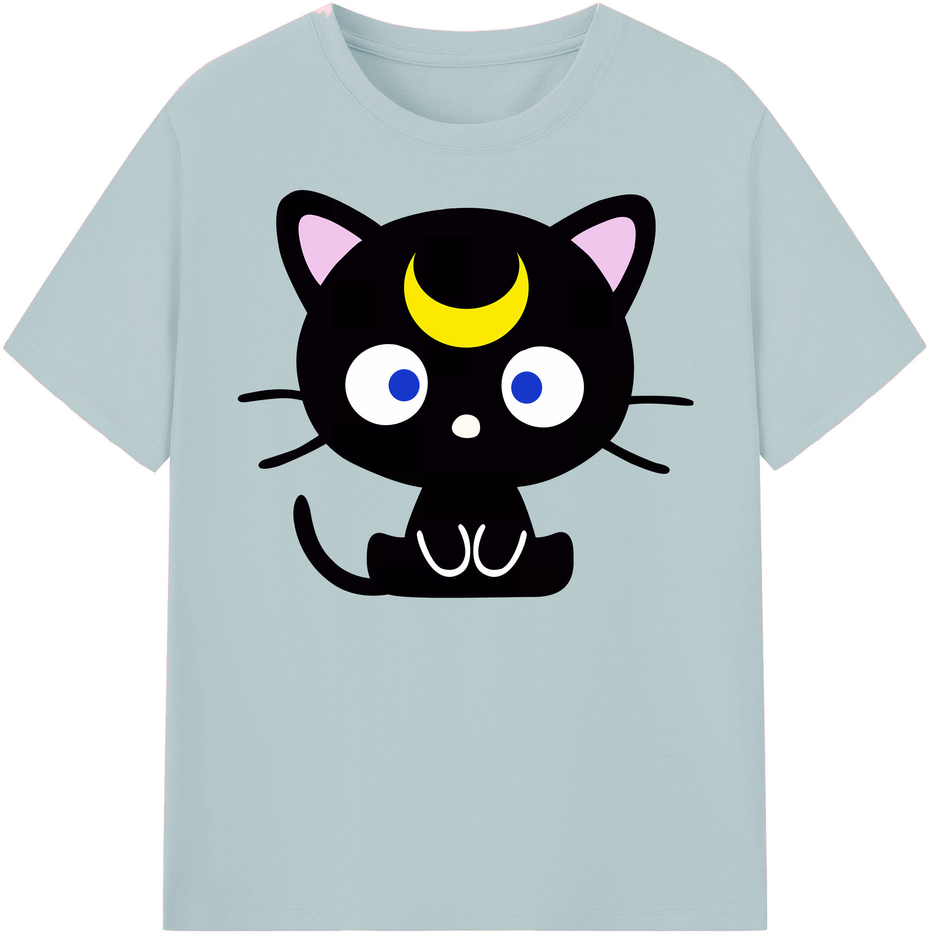 （画像用） 美少女戦士セーラームーン Sailor Moon 綿100％半袖Tシャツ（フロントプリント）